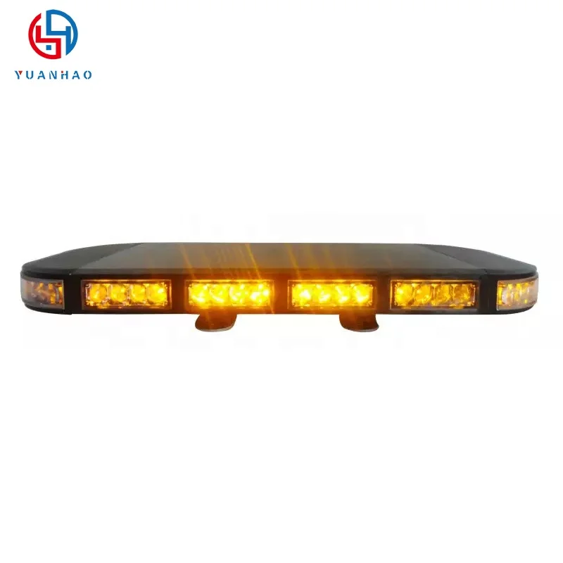 0.7M High Visibility Emergency Safety Warning Light LED Roof Top Strobe Lights 1W LED Warning Lightbar With Magnet Base