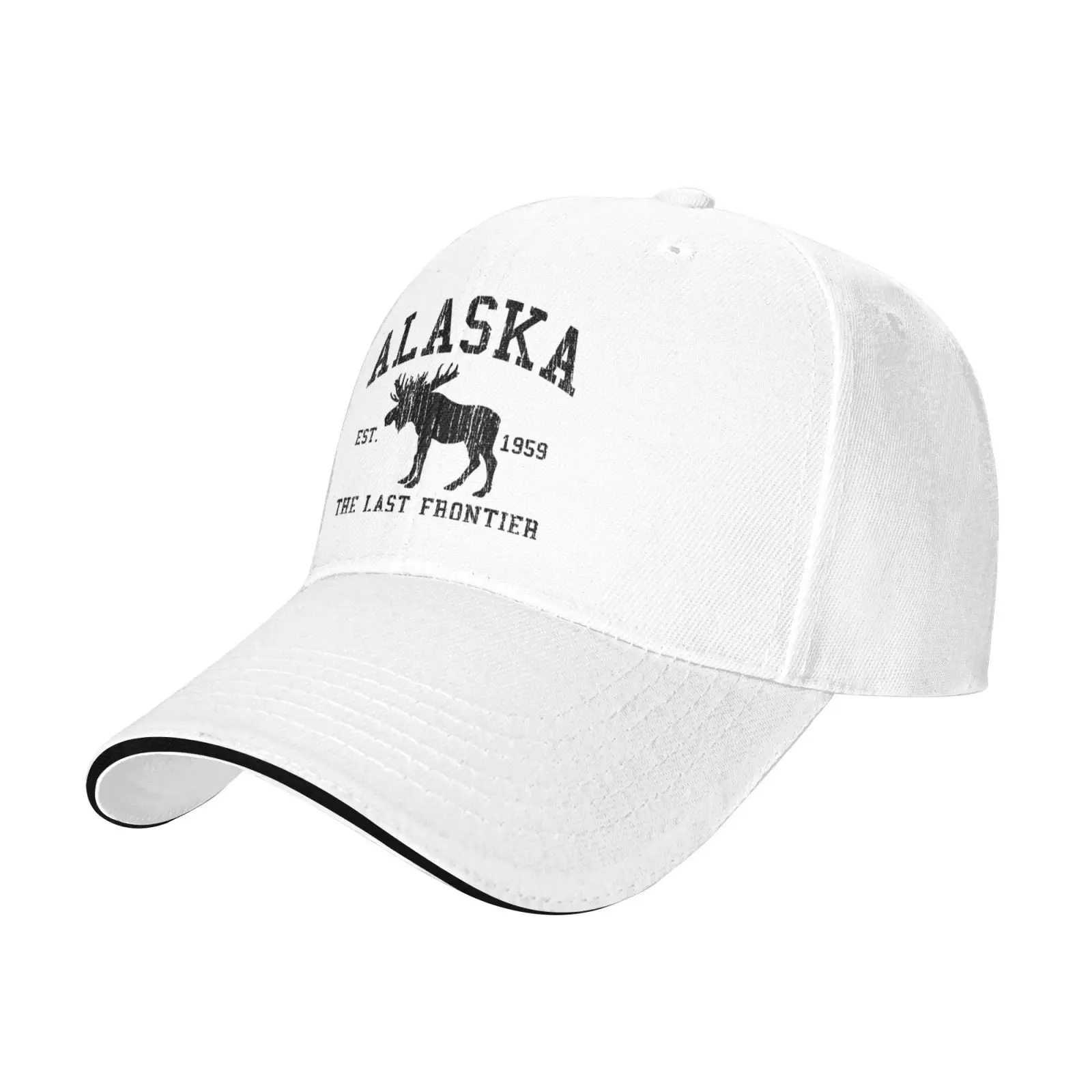 قبعة بيسبول ALASKA The Last Frontier للرجال والنساء قابلة للتعديل للجنسين، قبعة للأب، حماية من Snapback