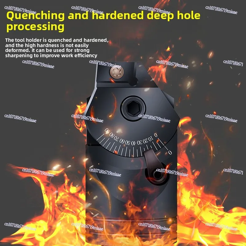 Universal Chamfering Cutter Adjustable Chamfering Cutter Multifunctional Milling Cutter Holder 0-85