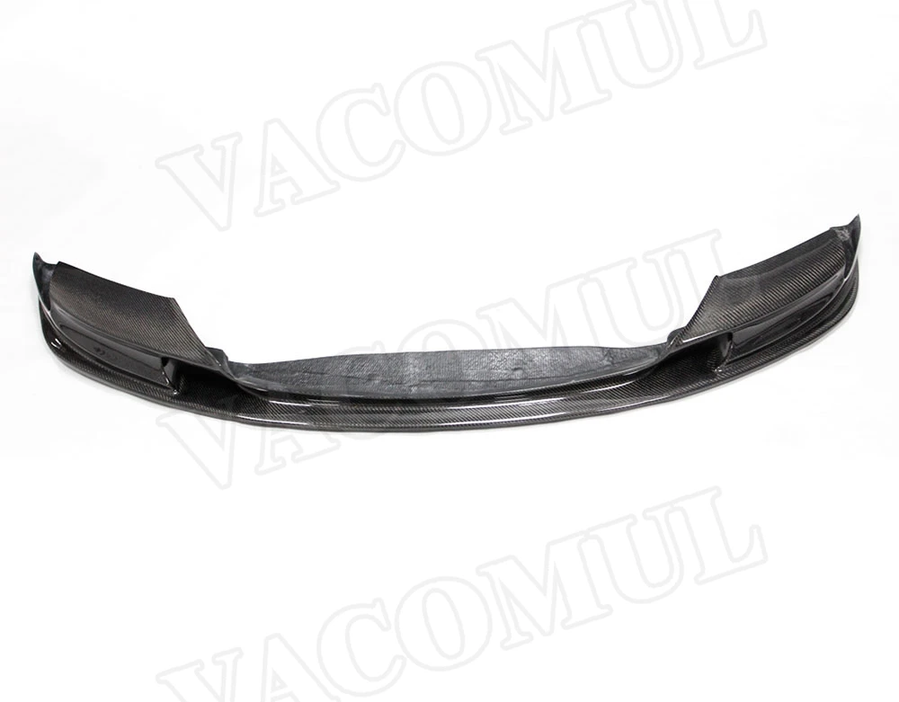 VACOMUL Carbon Fiber Front Bumper Lip Chin Spoiler Cover For BMW 6 Series F06 F12 F13 M6 2013-2018 FRP Splitter
