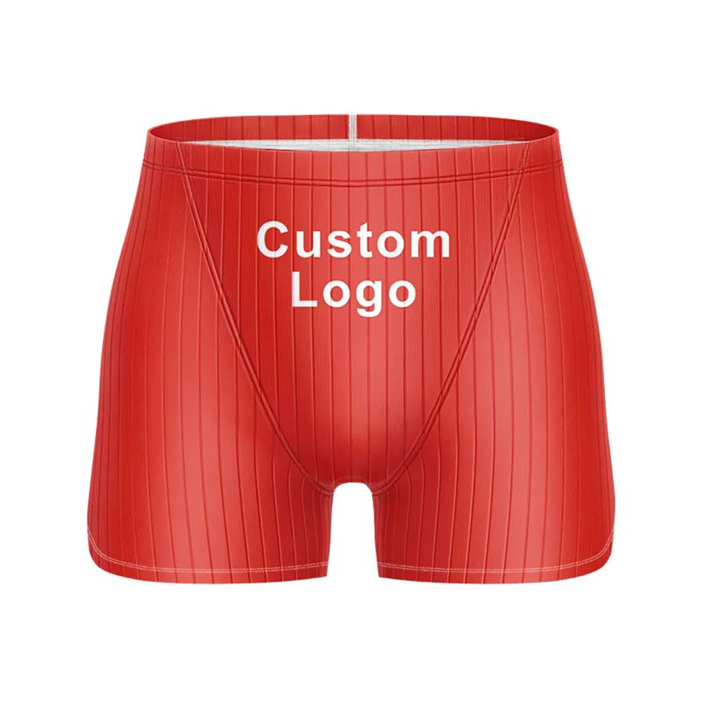 Custom Men's Swim Jammer Endurance Athletic Training Swimsuit Shorts Customized Product Swimming Water Beach Surfing Trunks