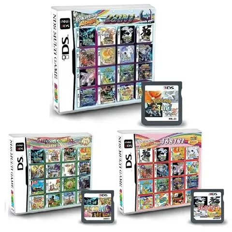 NDS Game Card 482in1 520in1 4300in1 500in1 468in1 Game Card Retro Game Collection für 3DS, NDS