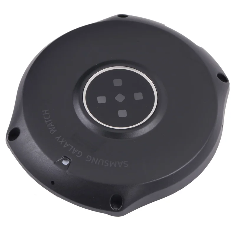 Rear Housing Cover with Glass Lens For Samsung Galaxy Watch 46mm SM-R800 (Black)