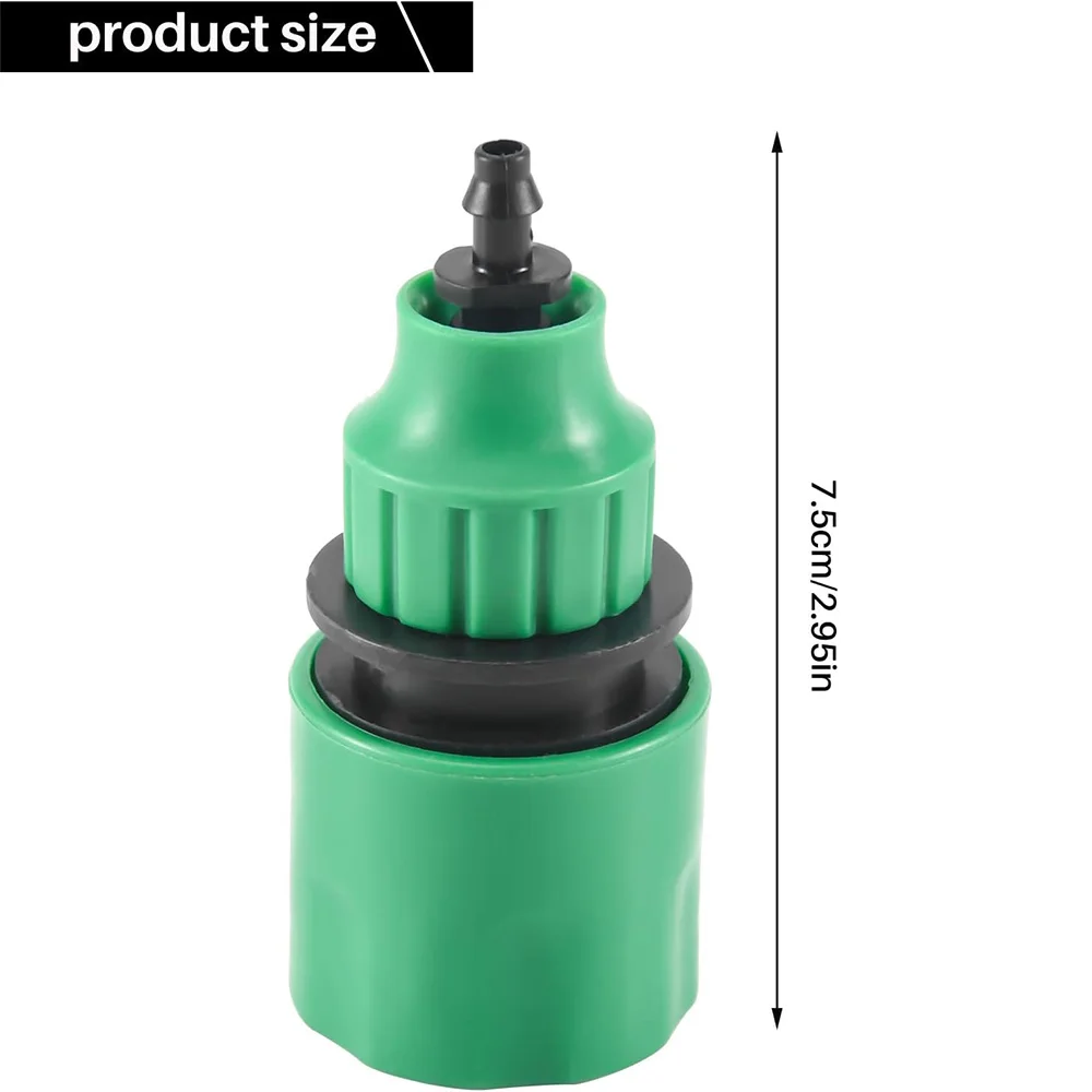 1 4 Inch Quick Release Hose Connector 5PCS 4 7mm Head Water Hose Tap Connector Quick Connect Plastic Adapter For Outdoor Garden