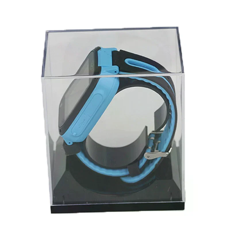Plastic Watch Display Storage Holder Transparent Case Smart Watch Protective Box