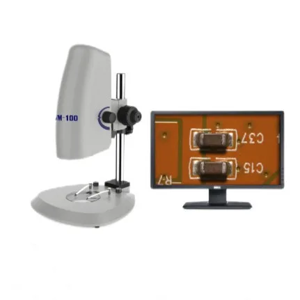 

High definition autofocus video microscope QVM-100 macro lens imaging focusing industrial ultra-clear
