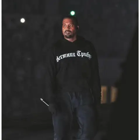 Yeezy Gosha Prue 코튼 프린트 후드티, 캐주얼 스포츠 루즈 후드티, 하라주쿠 패션 브랜드, 럭셔리 가을 겨울