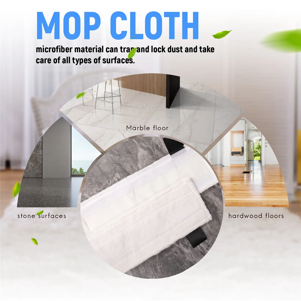 Karcher Vapor Mop Pano, Tampa Almofada De Limpeza, SC2, SC3, SC4, SC5, 12Pcs