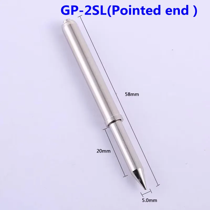 

50PCS/pack GP-2SL Pointed Positioning Pin Outer Diameter 5.0mm Total Length 58mm Guide Post PCB Spring Positioning Post