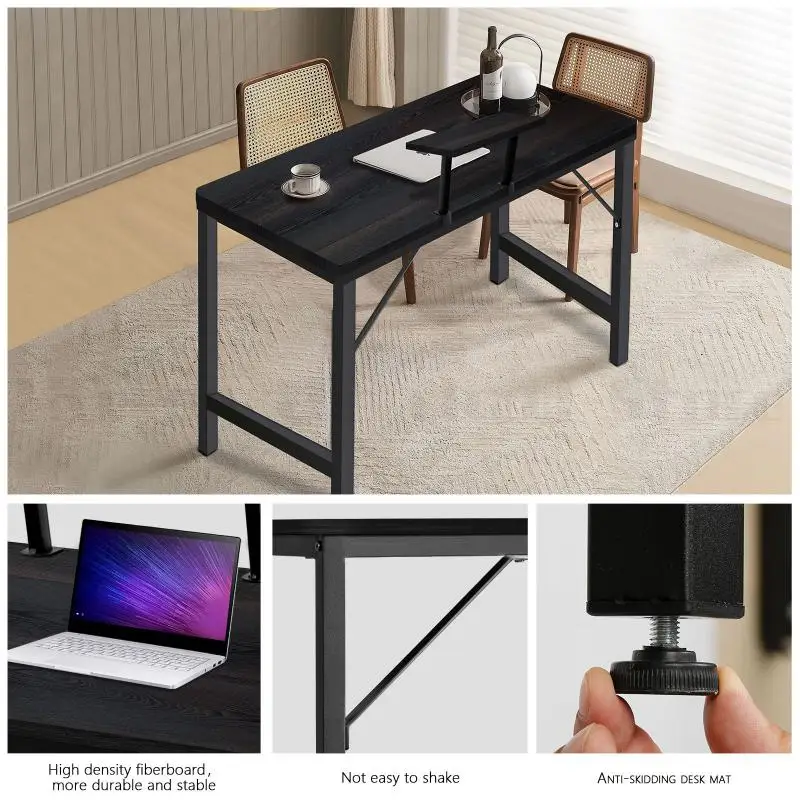 Simple Bedroom Desk Computer Desk Desktop Desk With Bookshelf Combination Simple Home Student Bedroom Learning Writing Table HWC