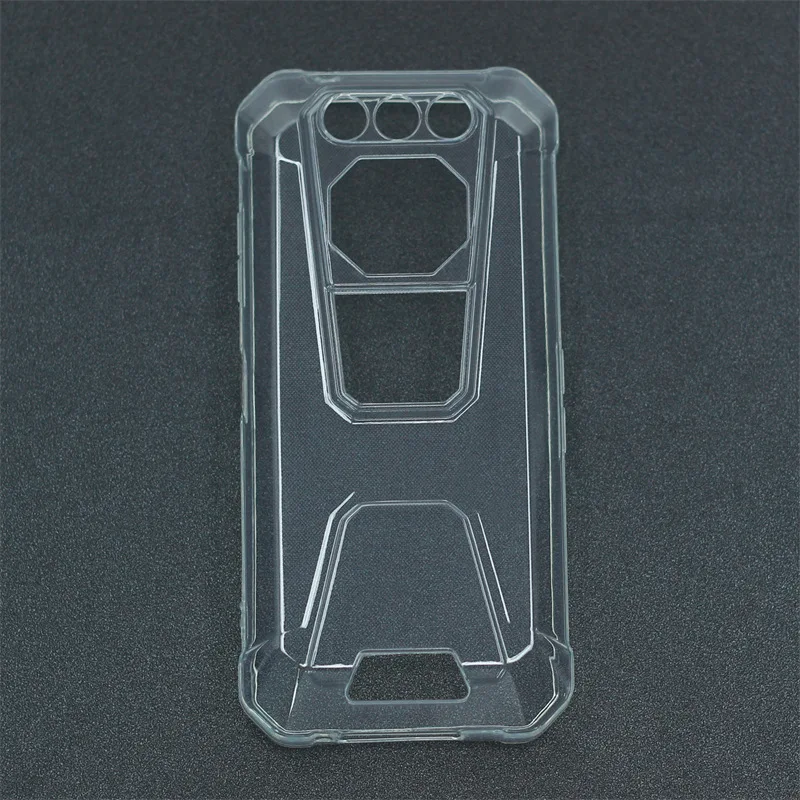 Camera Protection Case For Fossibot F106 Pro Case Silicone Transparent Phone Cover For Etui Fossibot F106 Pro Bumper Shell 6.58\