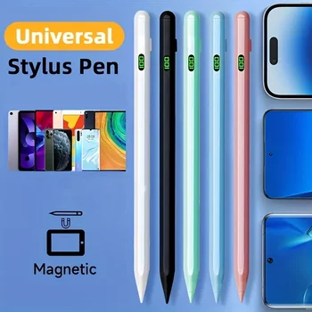 Stylets universels pour Samsung Galaxy Tab S9FE S9 + S8 + S7 + S7FE S6lite A7 A8, stylo de sensibilité inclinable Rechargeable pour Lenovo P12