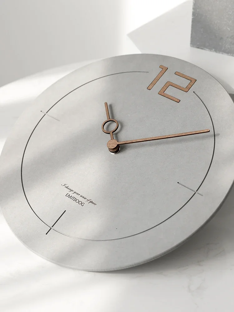 Nordic Simple Wall Clock Modern Design Living Room Creative Fashion Home Decoration Clocks Farmhouse Decor Kitchen Vintage Brief