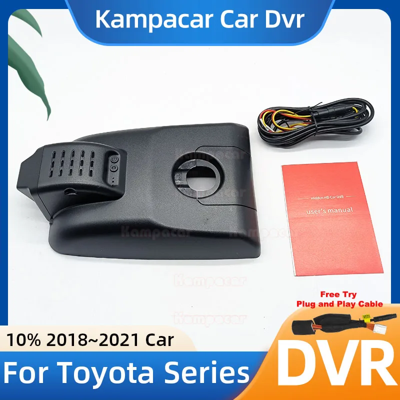 TYT01 1K 2K 4K Plug and Play Car Dvr Dash Cam DashCam For Toyota Camry XV70 70 V6 ASV-70 V70 XLE SE Hybrid 2018 2019 2020 2021