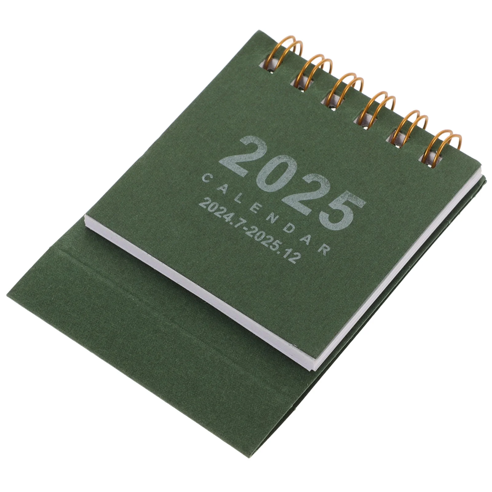 

2025 Small Desk Calendar Desktop Pocket Monthly Memo Decorative Paper Daily Use