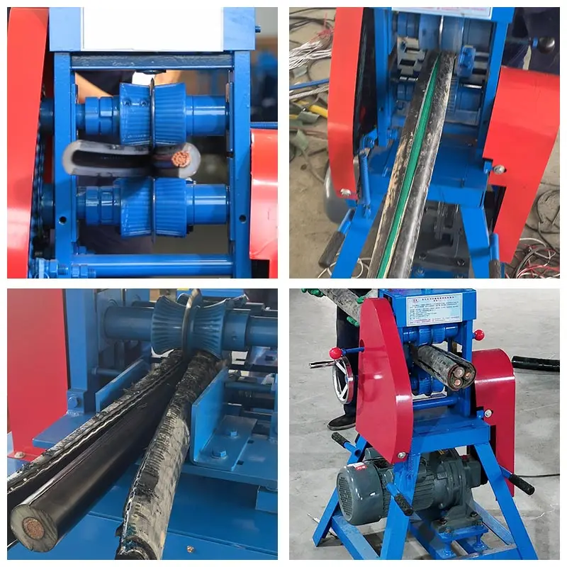 Lansing Industrial Electric Wire Stripping Machine 20-120mm Heavy-Duty Automatic Cable Recycling Equipment For Scrap Copper