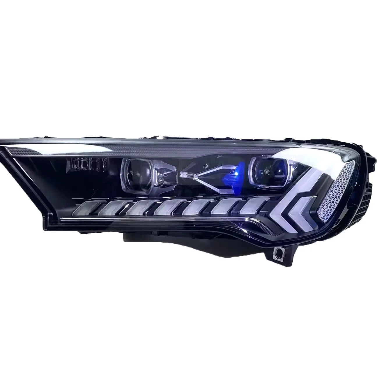 Für Q7 SQ7 Matrix LED Scheinwerfer Montage 2020-2022 Sport Hohe Qualität Top der Linie Original Lichter