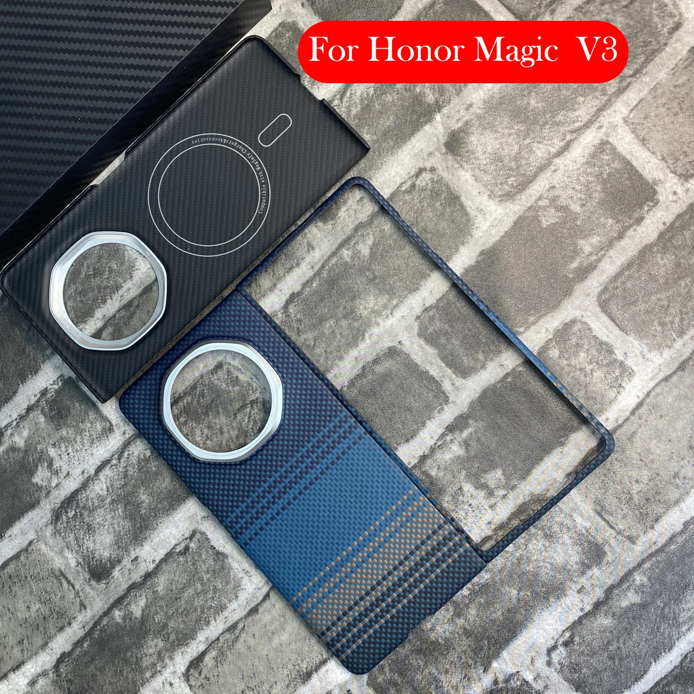 

Carbon Fibre Case For Honor Magic V3 Kevlar Back Cover Case for HONOR MAGIC V3