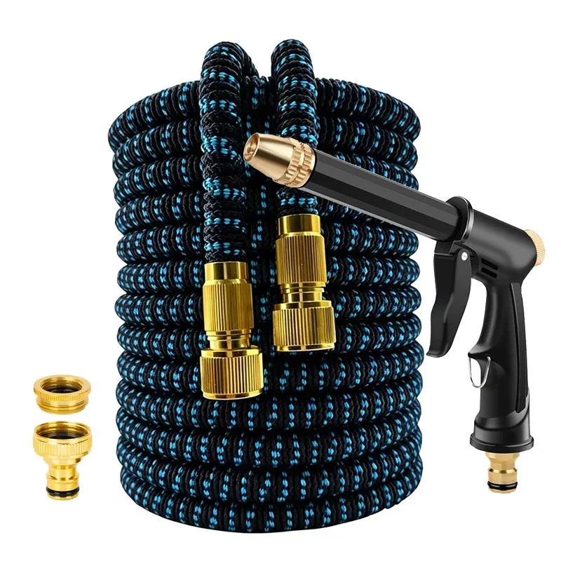 Garden Watering Water Pipe Set Expandable Hose Set Multifunctional High-pressure Car Wash And Outdoor Watering Irrigation Tool