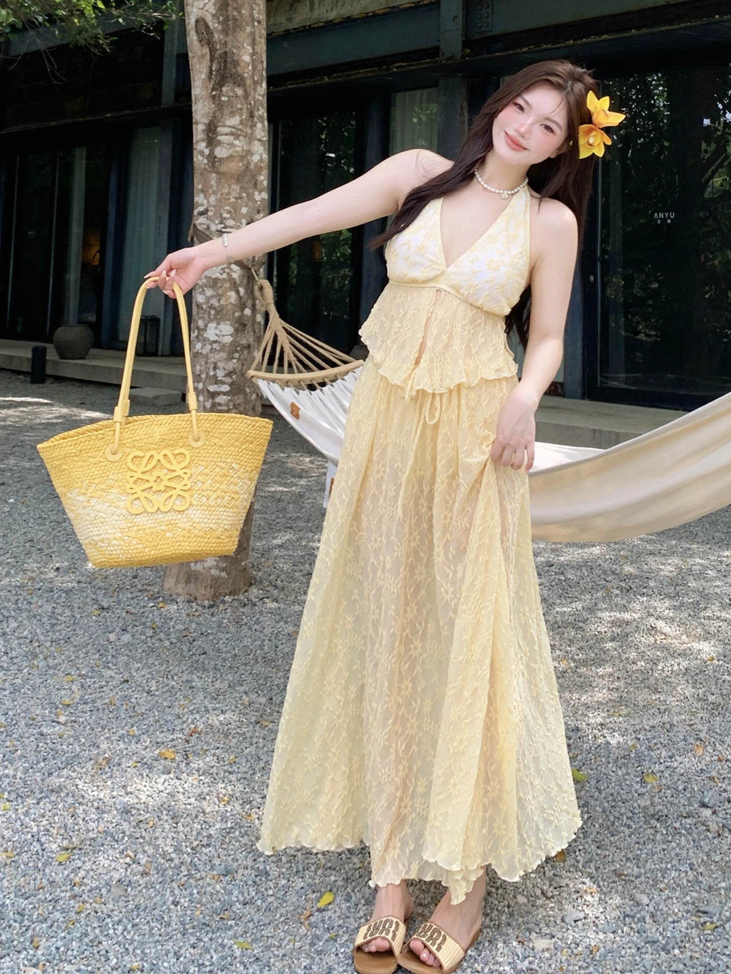 

Сексуальное длинное платье Pure Desire Spicy Girl, раздельный купальник для женщин больших размеров, скрывающий живот, стройнящий силуэт, для пляжного отдыха