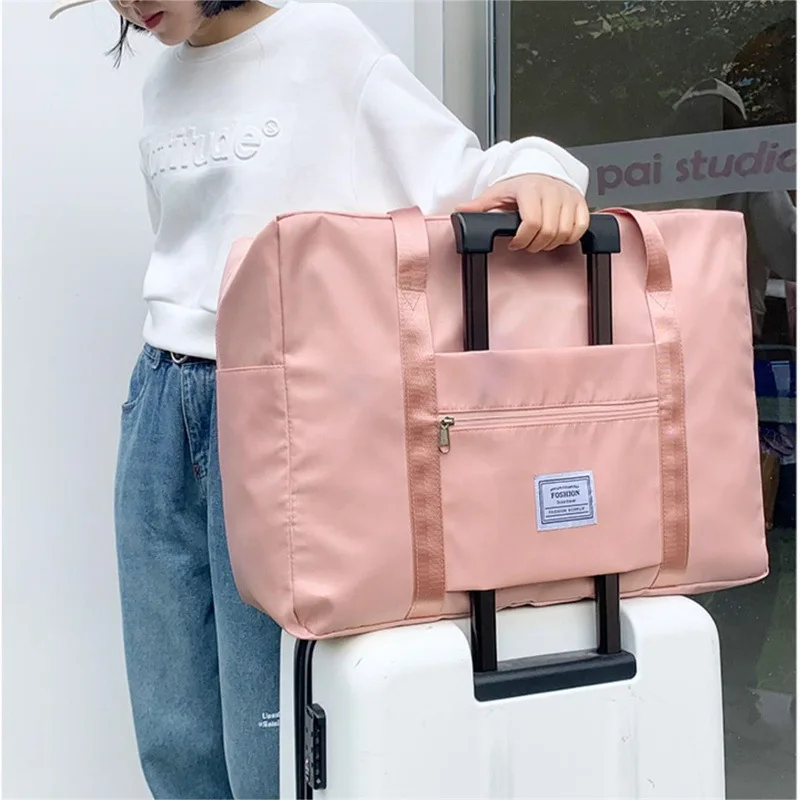 Travel Storage Bag, Large Capacity Business Travel Clothing Storage Bag, Oxford Cloth Moisture-proof Cotton Quilt Storage Bag
