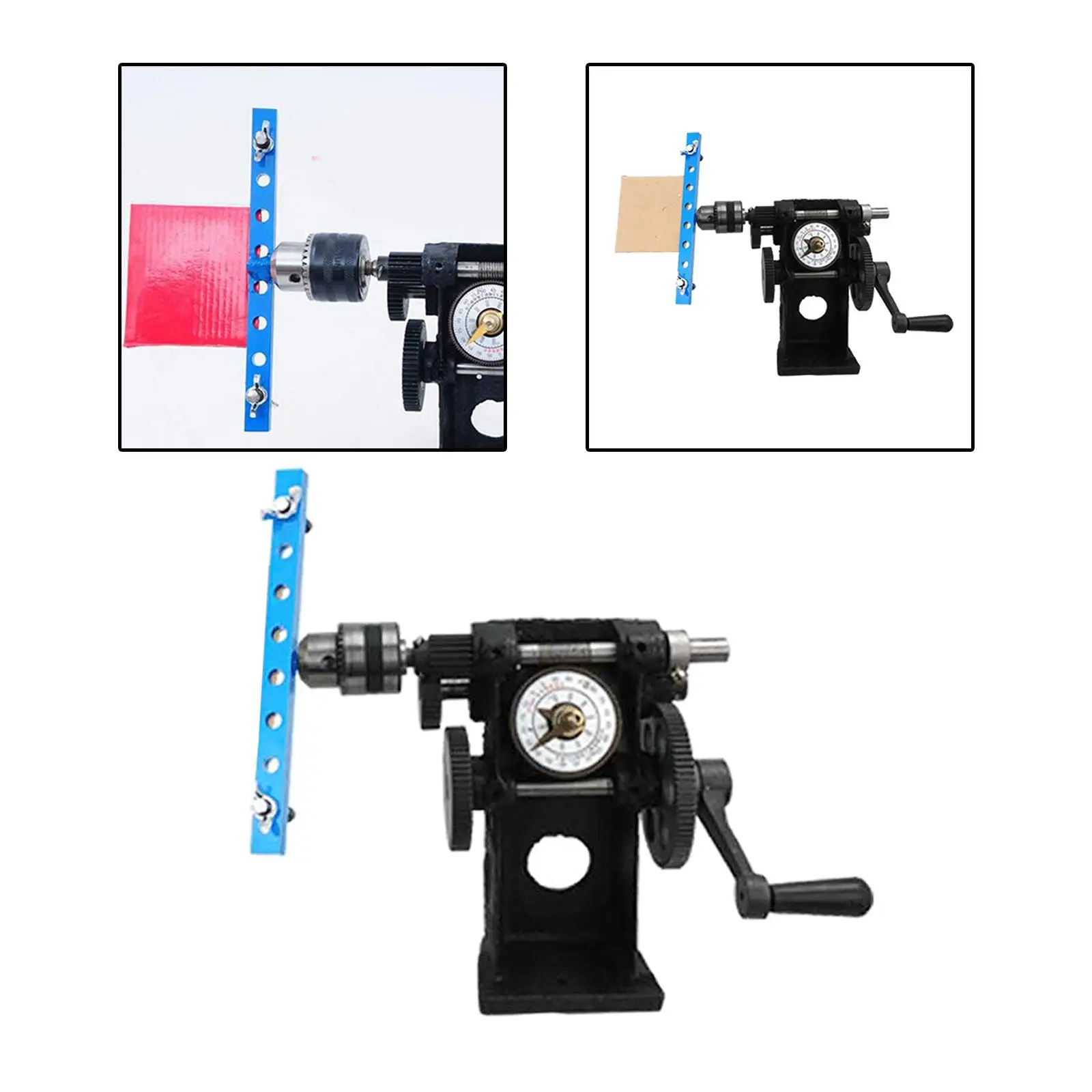 

Paper Winding Machine Manually Winding Machine 5mm~200mm Clamping Width Convenient Easy to Use for DIY Cards Sewing Crafts