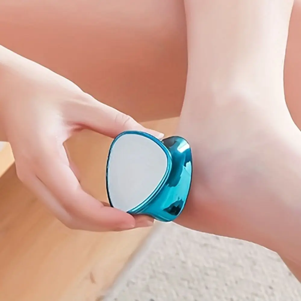 Effective Foot Grinder Nano Glass Long-lasting Depilation Tools Double-faced Remove Calluses Pedicure Foot Scrubber Men