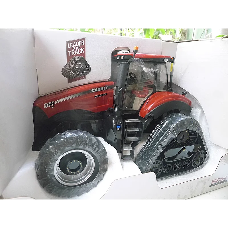 Diecast ERTL 1:16 Scale 380 Case Global Limited Edition Track Alloy Tractor Model Collectible Toy Gift Souvenir Display Ornament