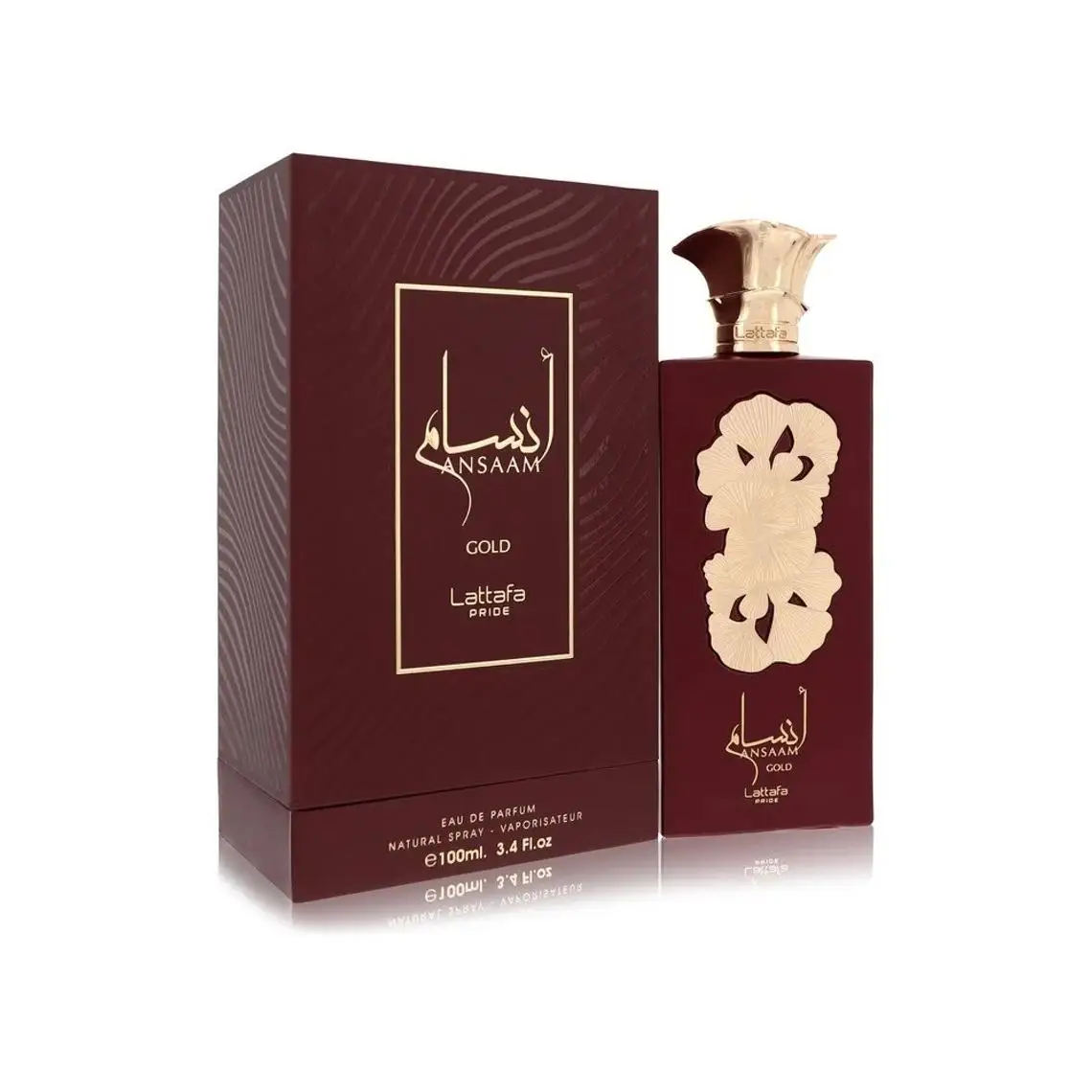 LATTAFA Pride Ansaam Gold & Silver – Perfumes Árabes Exclusivos para Mujer | Elegancia, Intensidad y Distinción en Cada Gota100ml