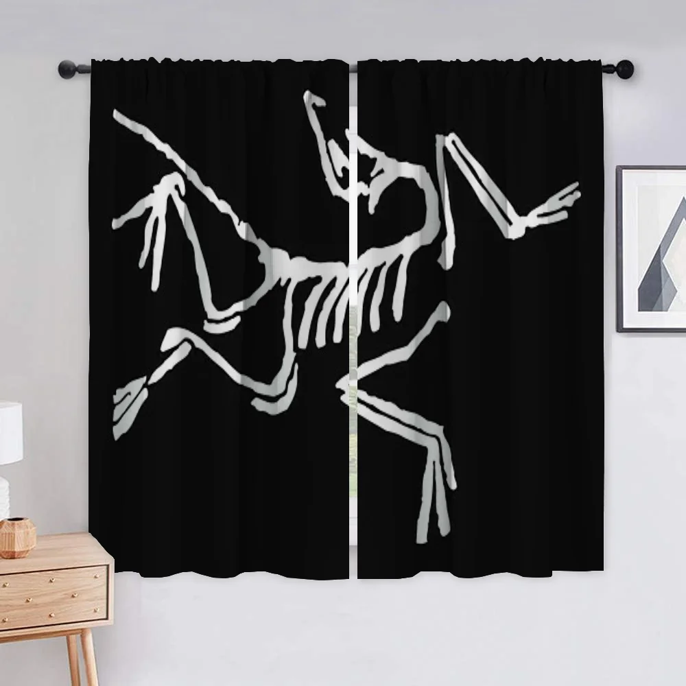 Small Room Curtains Partition Kitchen Curtains Blackout Curtain Window Curtains X-arcteryx-y Curtain for Bedroom Door Screens