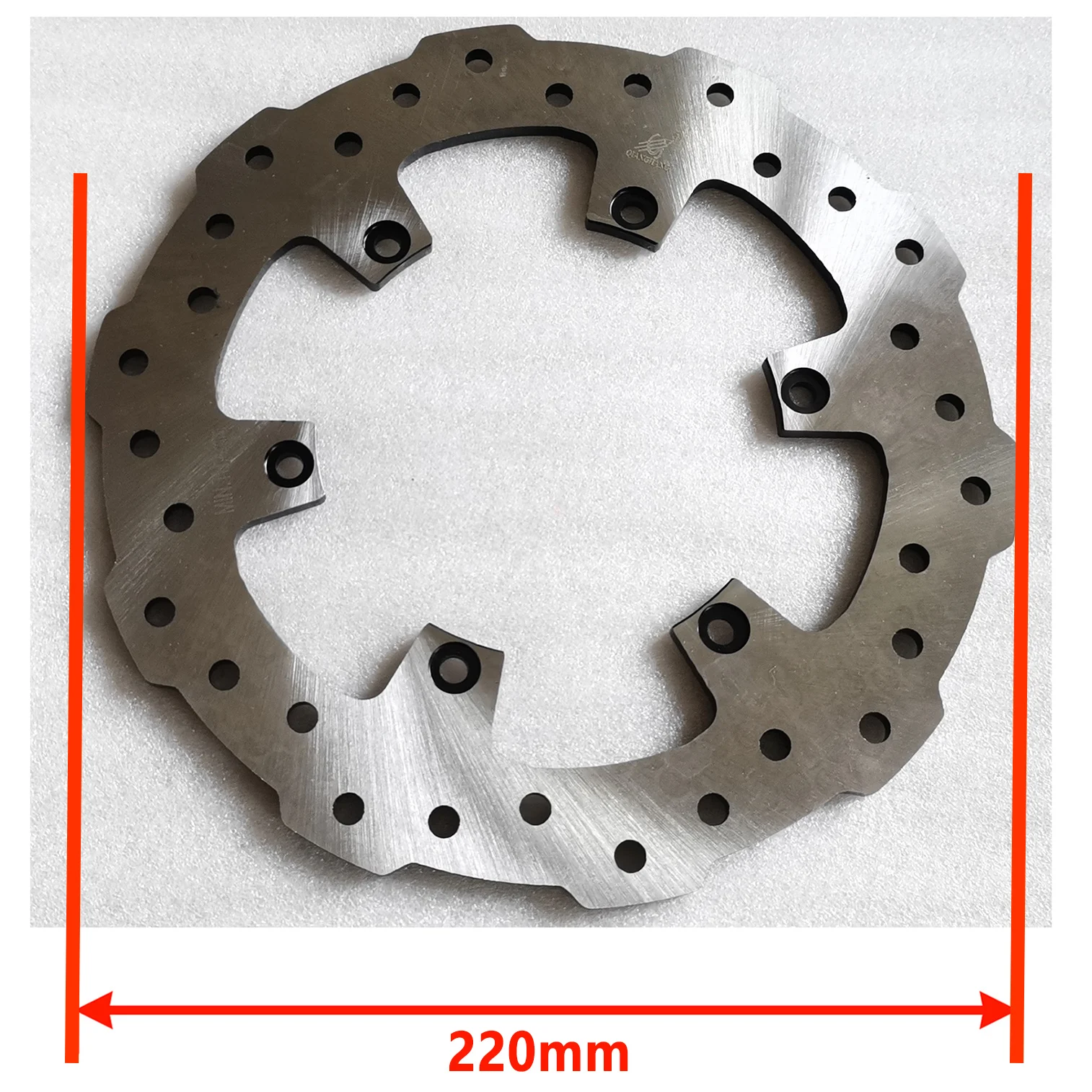 6-Hole Rear Brake Disc 220mm for Benelli BN125 Leoncino 125 150S 180S Keeway RKF 125i RKR 125 OEM No 55033L430000