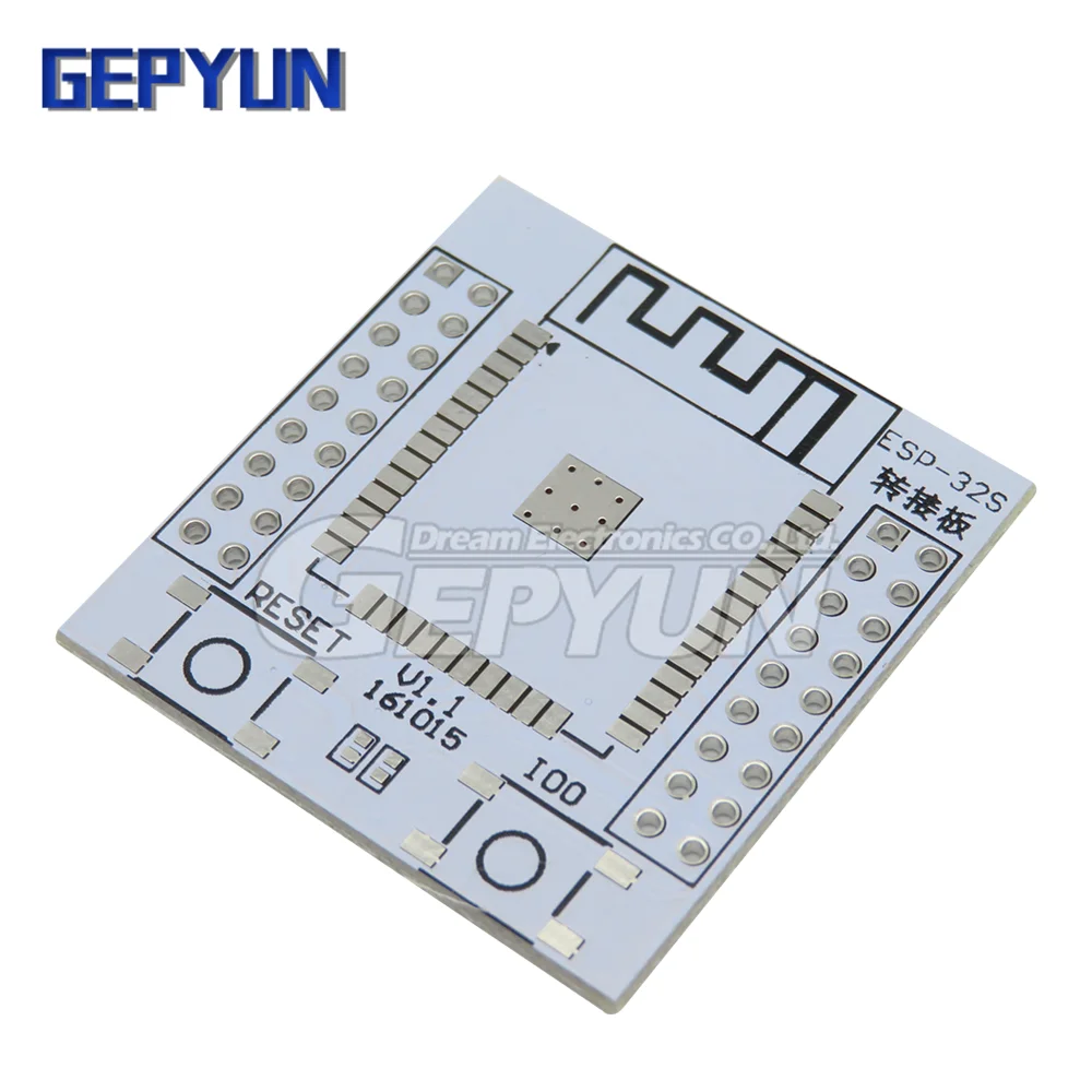 ESP-32S ESP32S Adapter Base Board Pinboard Converter With 4 Row Pins For ESP32S IO  Wireless WiFi Bluetooth Module