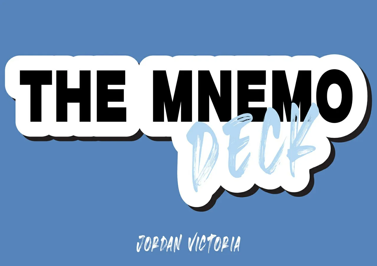 

The MnemoDeck by Jordan Victoria (Instant Download)