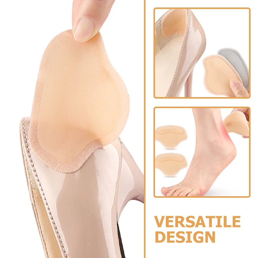 

2Pairs Heel Pads for Shoes That Are Too Big Comfortable Heel Cushions Wear-Resistant Replaceable Inserts for High Heels and