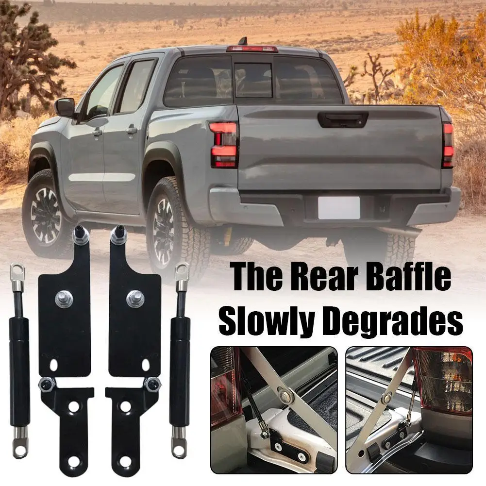 Automotive Pickup Truck Hydraulic Rod Tailgate Auxiliary Pneumatic Shock Absorber Pillar Slow Drop Damper for Toyota Hilux Revo