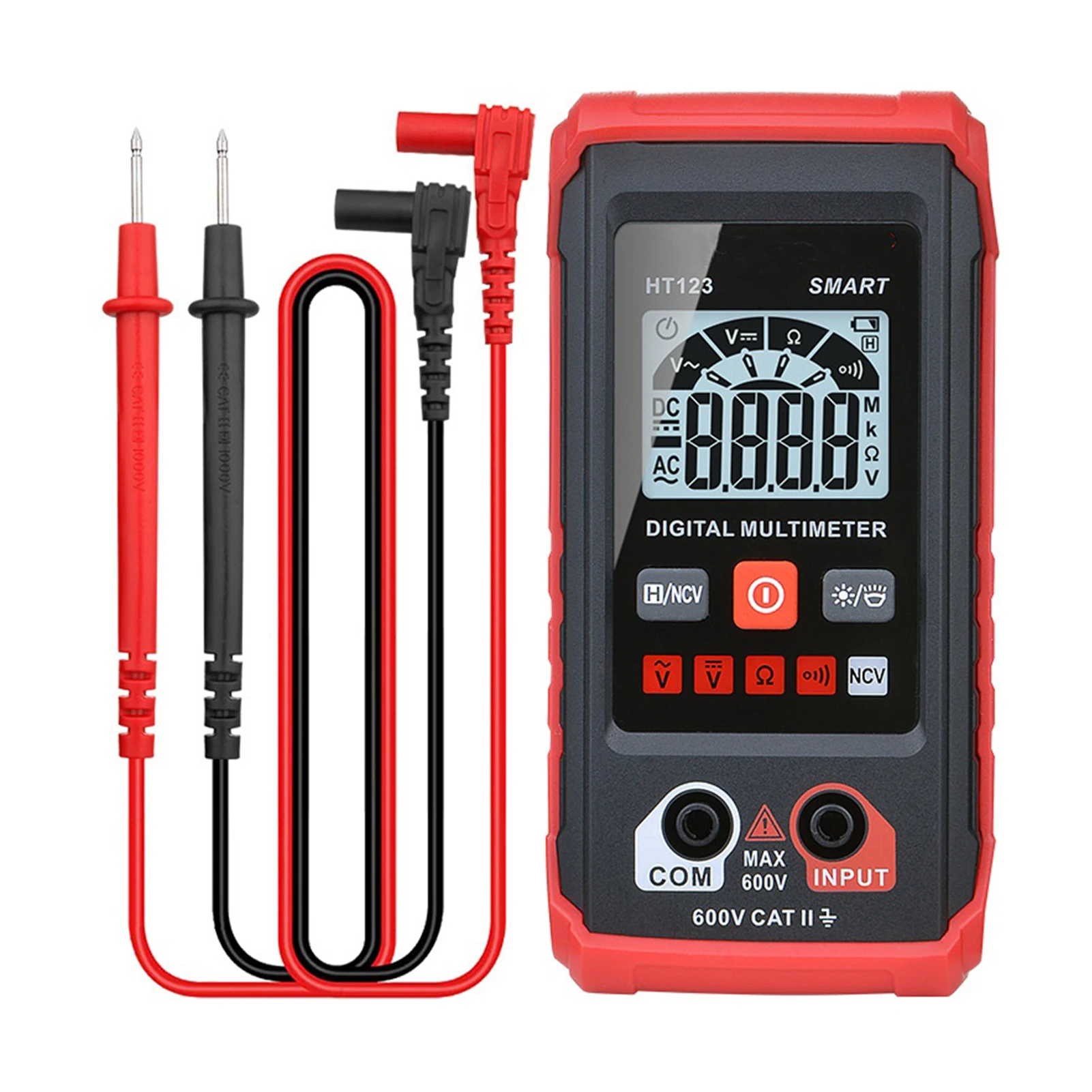 Multi Tester Meter Easy Automatic Range Switching Resistance Measurement And Is Fast