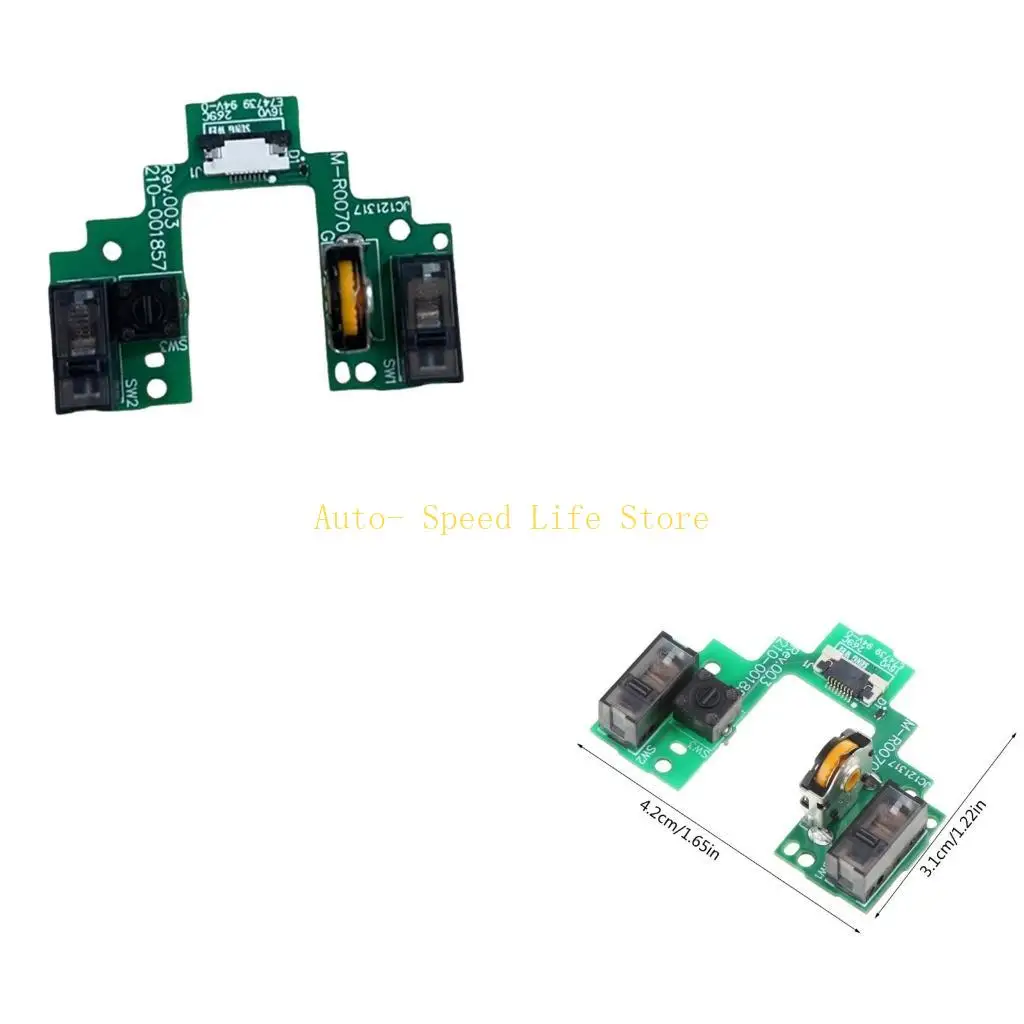 

02DA for G Wireless Mouse Top Motherboard Micro Switch Button Board Hot Swap