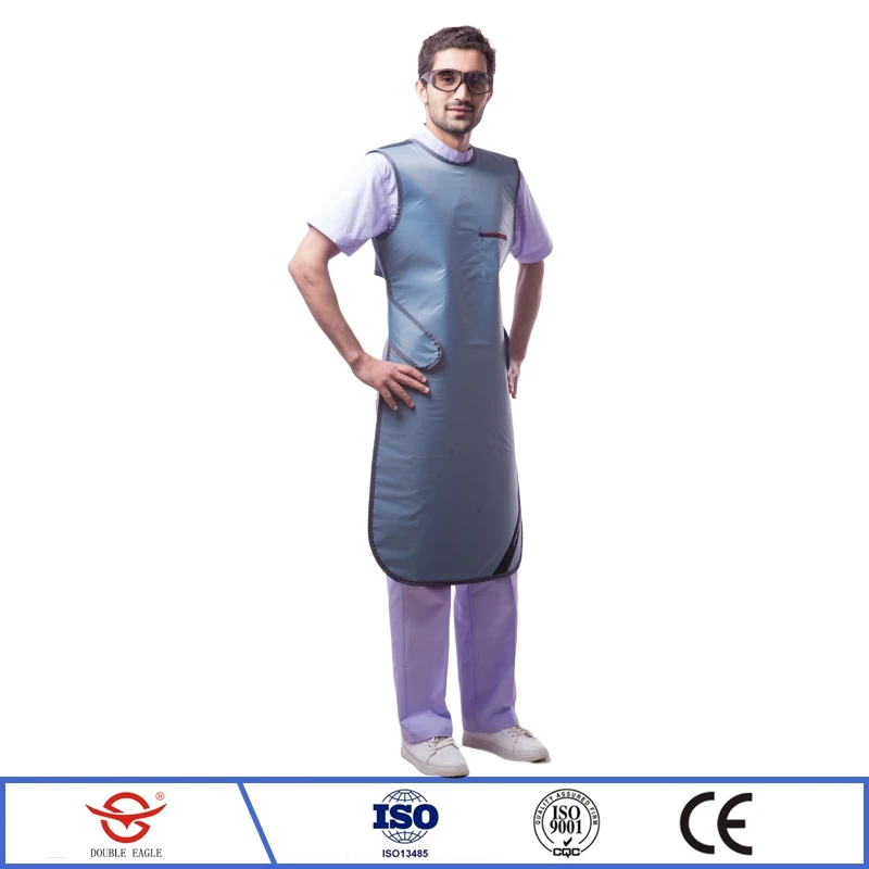 X-ray gamma ray protective 0.35/0.5mmpb sleeveless lead apron radioactive workshops ionizing radiation protection lead overcoat
