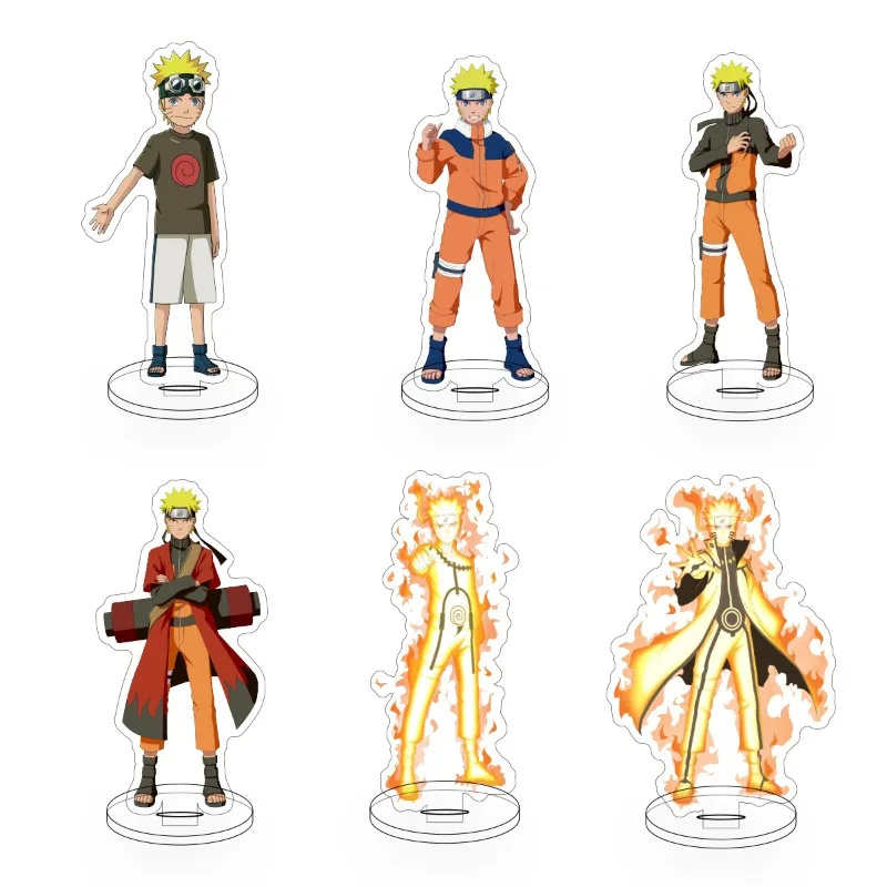 NEW  Naruto animation peripheral cartoon acrylic stand personalized creative desktop ornaments children\'s toys gifts wholesale