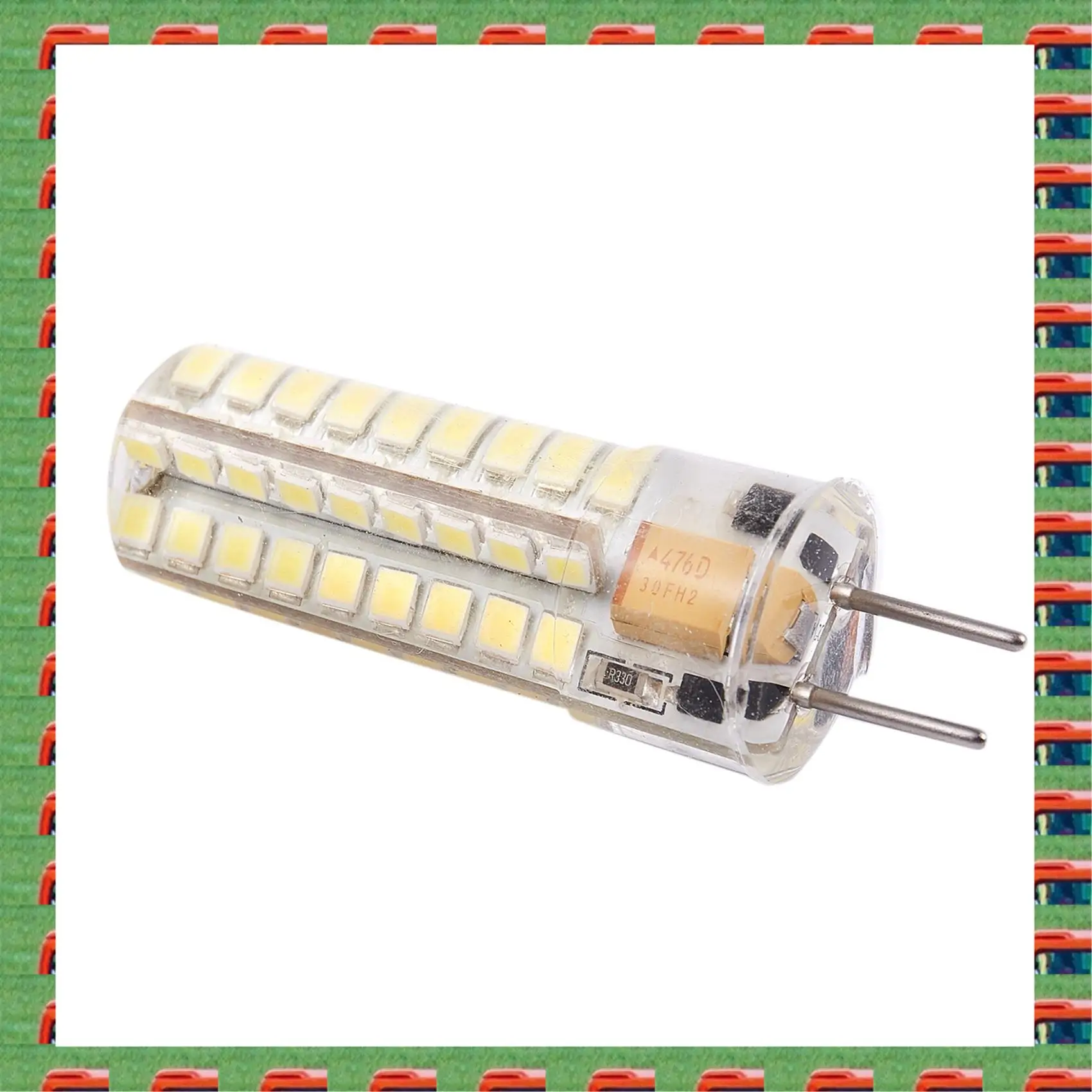 

ABMO 4X 6,5 Вт GY6.35 Светодиодные лампы 72 2835 SMD LED 320 лм 50 Вт Галогенные лампы Эквивалент с регулируемой яркостью Белый 6000 К Угол 360 градусов