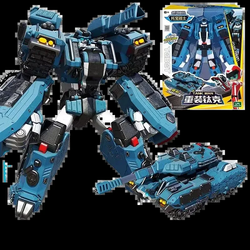 

[In Stock] Galaxy Detectives Transformation Car Robot Toy Cartoon Brothers Anime Deformation Tank Car Toys