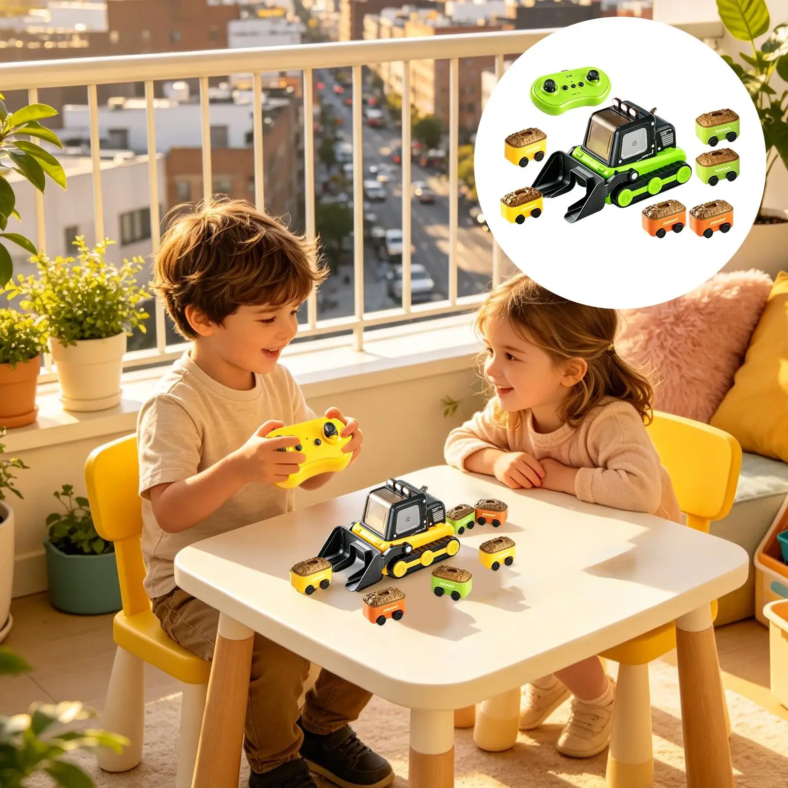 Magnetic Snake Toy Safe Magnetic Remote Control Flexible Parent-Child Snake Toy Game Truck For Home School Classroom Park