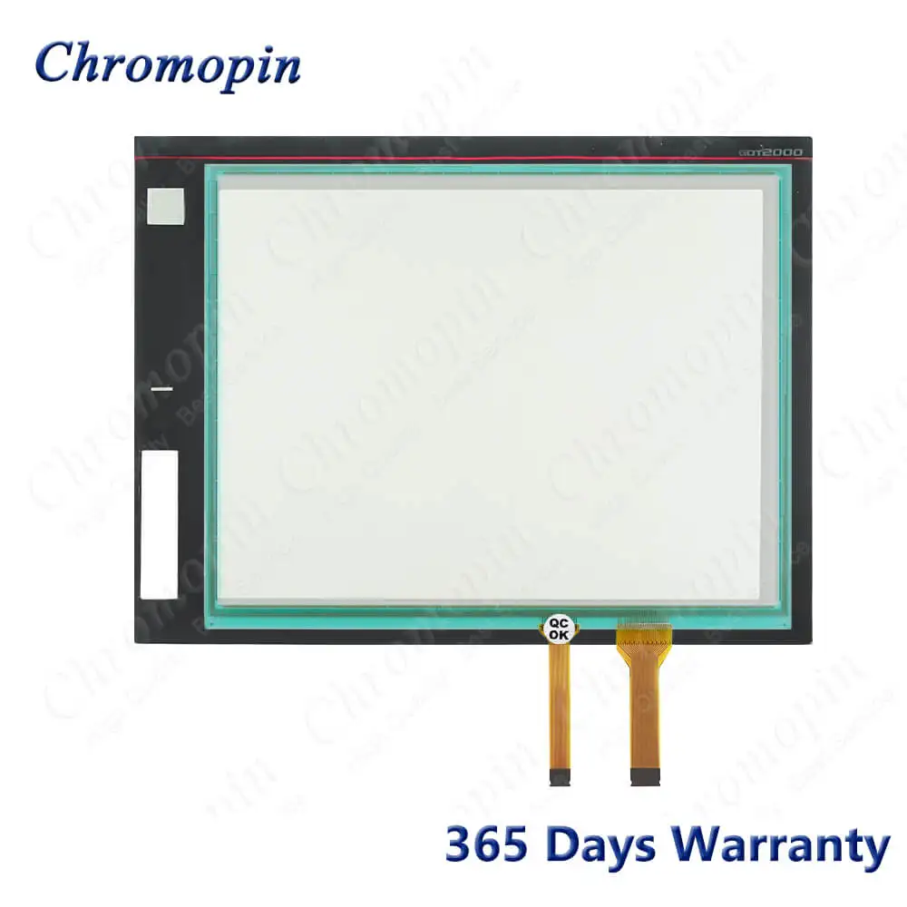 GT2712-STBA Touch Screen Panel Glass Digitizer for GT2712-STBD Touchscreen with Front Overlay Protective Film