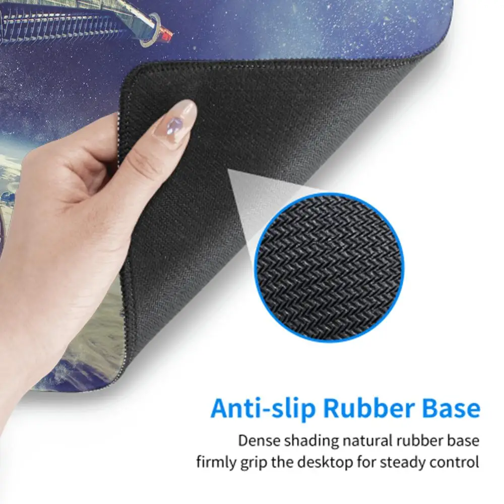 لوحة فأرة كرتونية F-Futurama ، سجادة فئران مطاطية مانعة للانزلاق ، كبيرة XXL ، x way ، لوحة مفاتيح لألعاب الكمبيوتر الشخصي ، مكتب