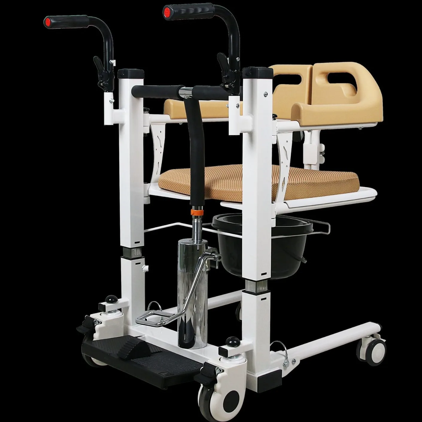 Bedridden elderly care lifter, multi-functional toilet lifter, bath chair, hydraulic lift lifter
