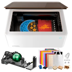 xTool M1 10w Laser Engraver 3-in-1 Laser Engraving Cutting Machine (Please check the bundle for more options)