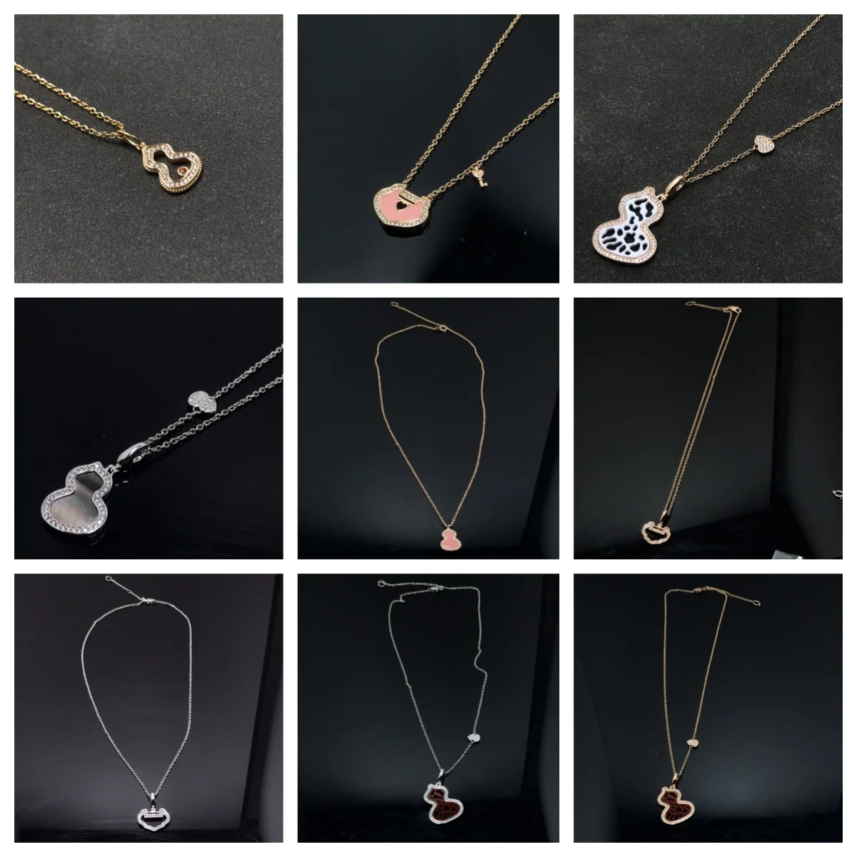 

2024 New French Brand High-quality Gourd Necklace Jewelry Is Suitable for Classic Elegant Women Who Wear Parties Every Day