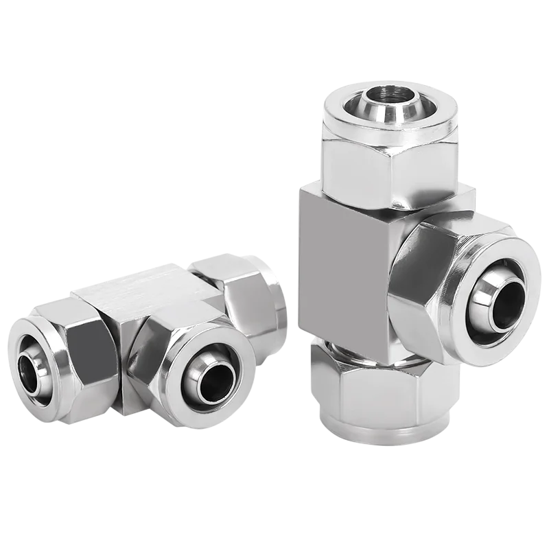 معدن النيكل تصفيح تركيب هوائي PU PE PY PV PM PZA موصل سريع أنبوب الهواء تركيبات سريعة دفع المياه في اقتران خرطوم #3