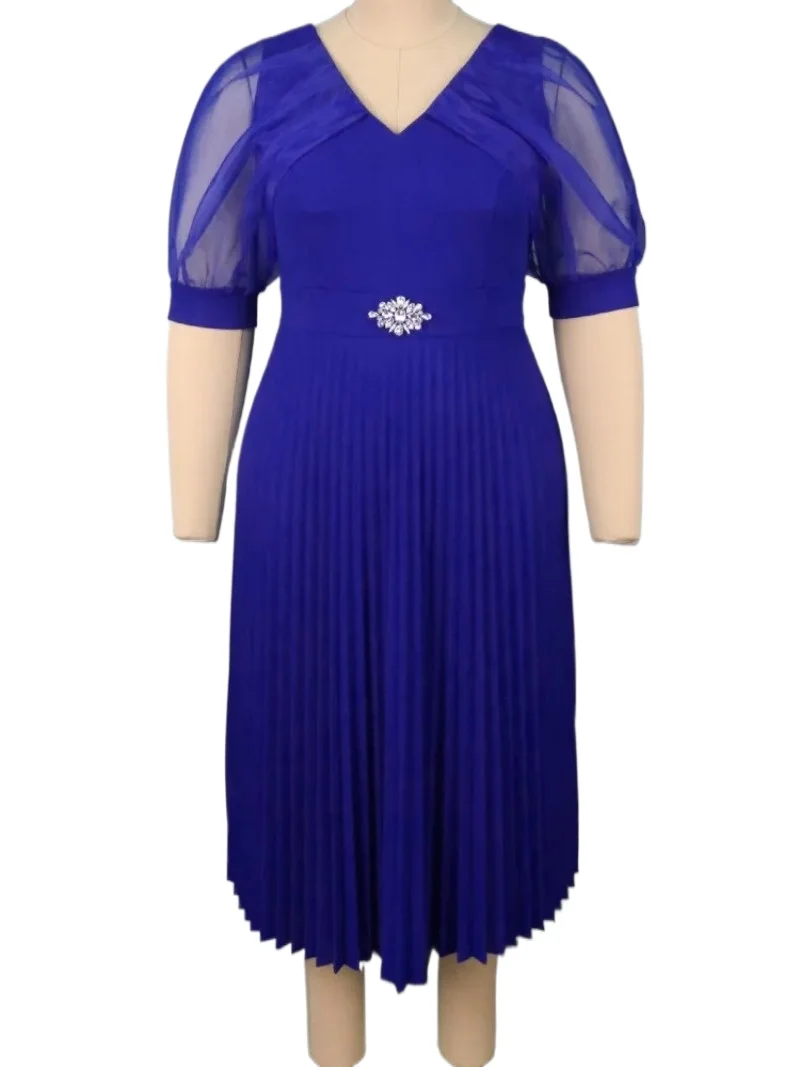 

African Dresses For Women Elegant Polyester Muslim Fashion Abayas Dashiki Robe Kaftan Long Midi Dress Turkish Africa 2026