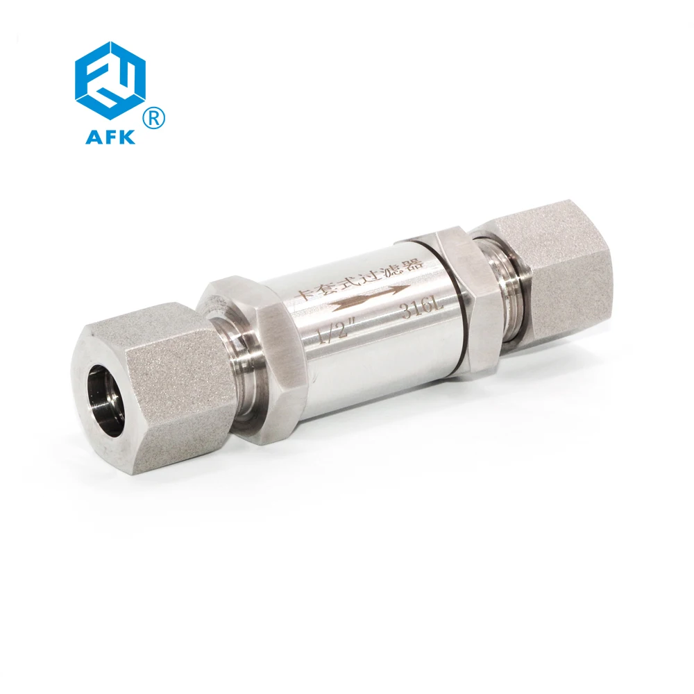 

Laboratory High Pressure Stainless Steel In-Line Gas Filter